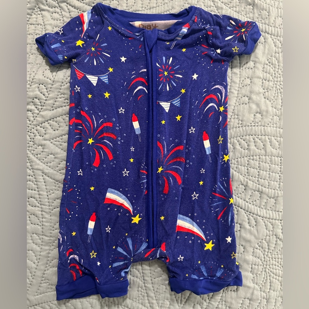 Little Sleepies Firecracker shortie